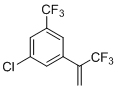 1-氯-3-三氟甲基-5-(1-三氟甲基-乙烯基)苯(阿福拉納中間體)